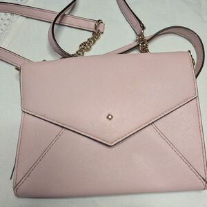 Kate Spade New York Cedar Street Light Pink Crossbody Bag with Gold Accents